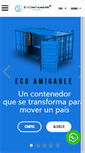 Mobile Screenshot of econtainerscolombia.com